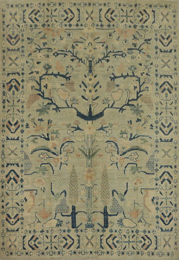 Vegetable Dye Ziegler Room Size Area Rug 8x10