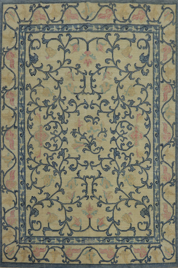 Vegetable Dye Ziegler Room Size Area Rug 8x10