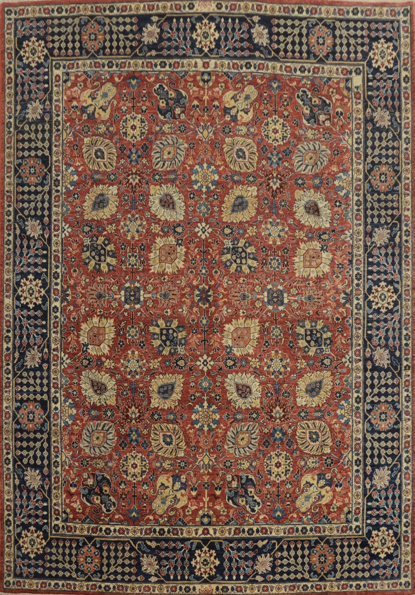 Vegetable Dye Ziegler Room Size Area Rug 8x10
