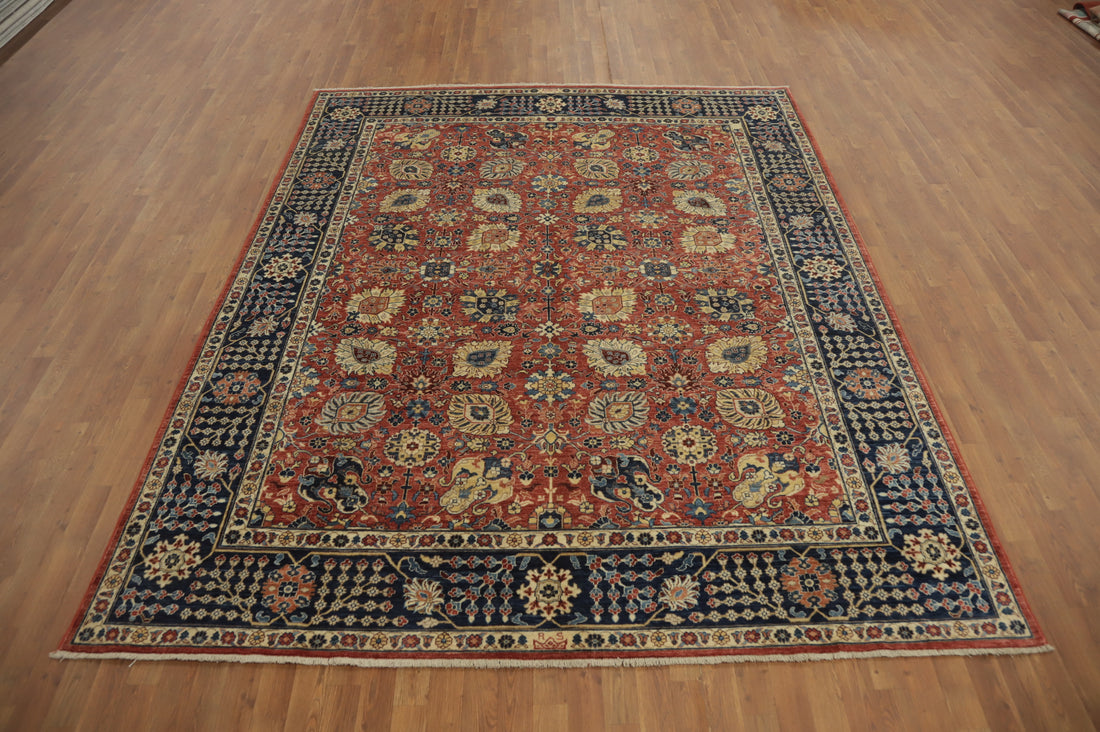 Vegetable Dye Ziegler Room Size Area Rug 8x10