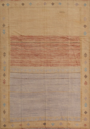 Tribal Wool Kilim Handwoven Area Rug 8x10