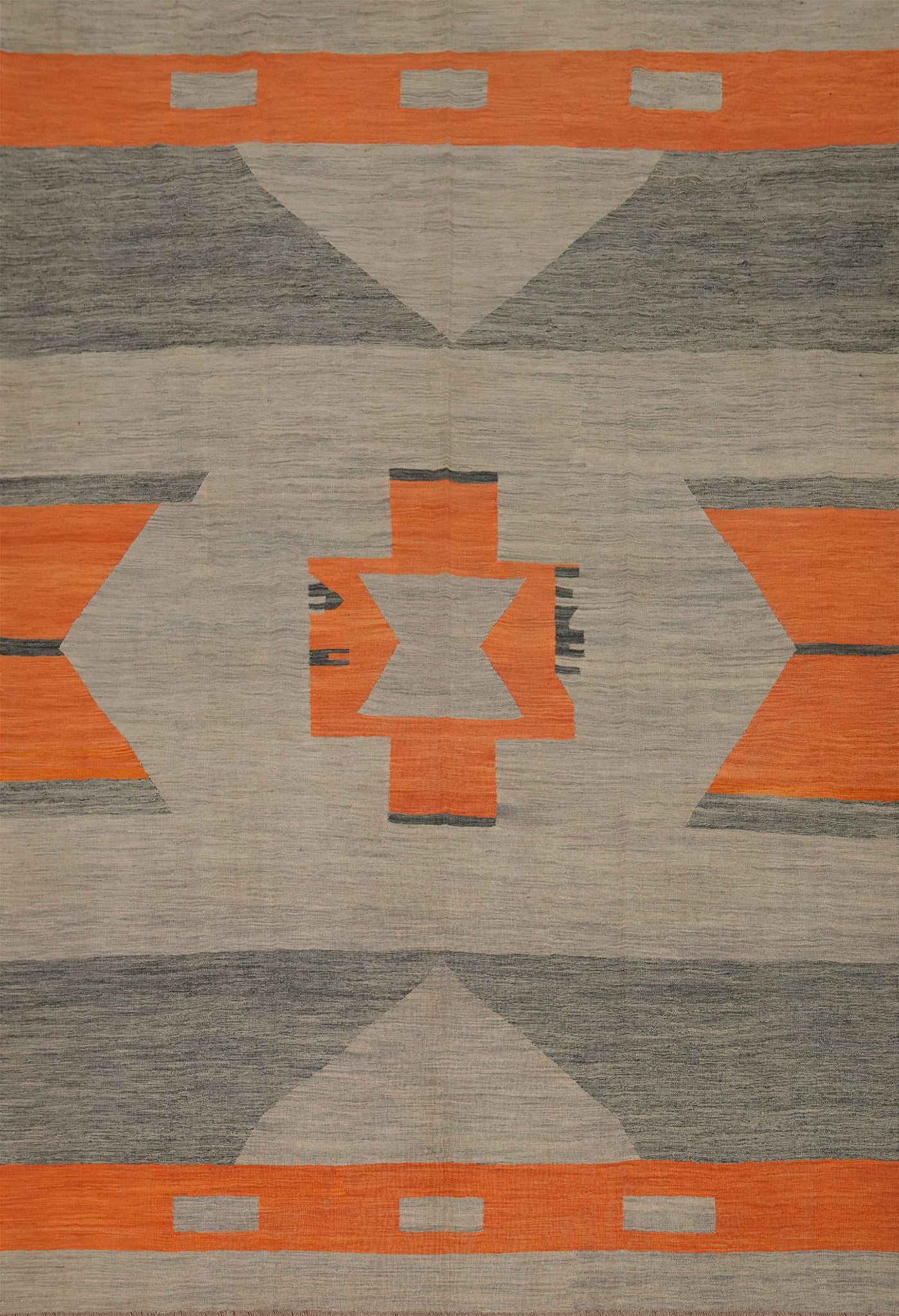 Geometric Kilim Southwestern Style Area Rug 9x12