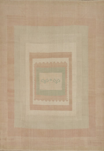 Elegant Geometric Pastel Area Rug 9x12 for Modern Living Rooms