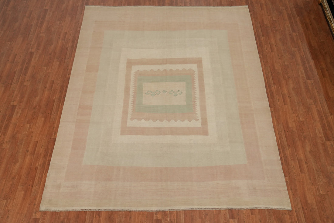 Elegant Geometric Pastel Area Rug 9x12 for Modern Living Rooms