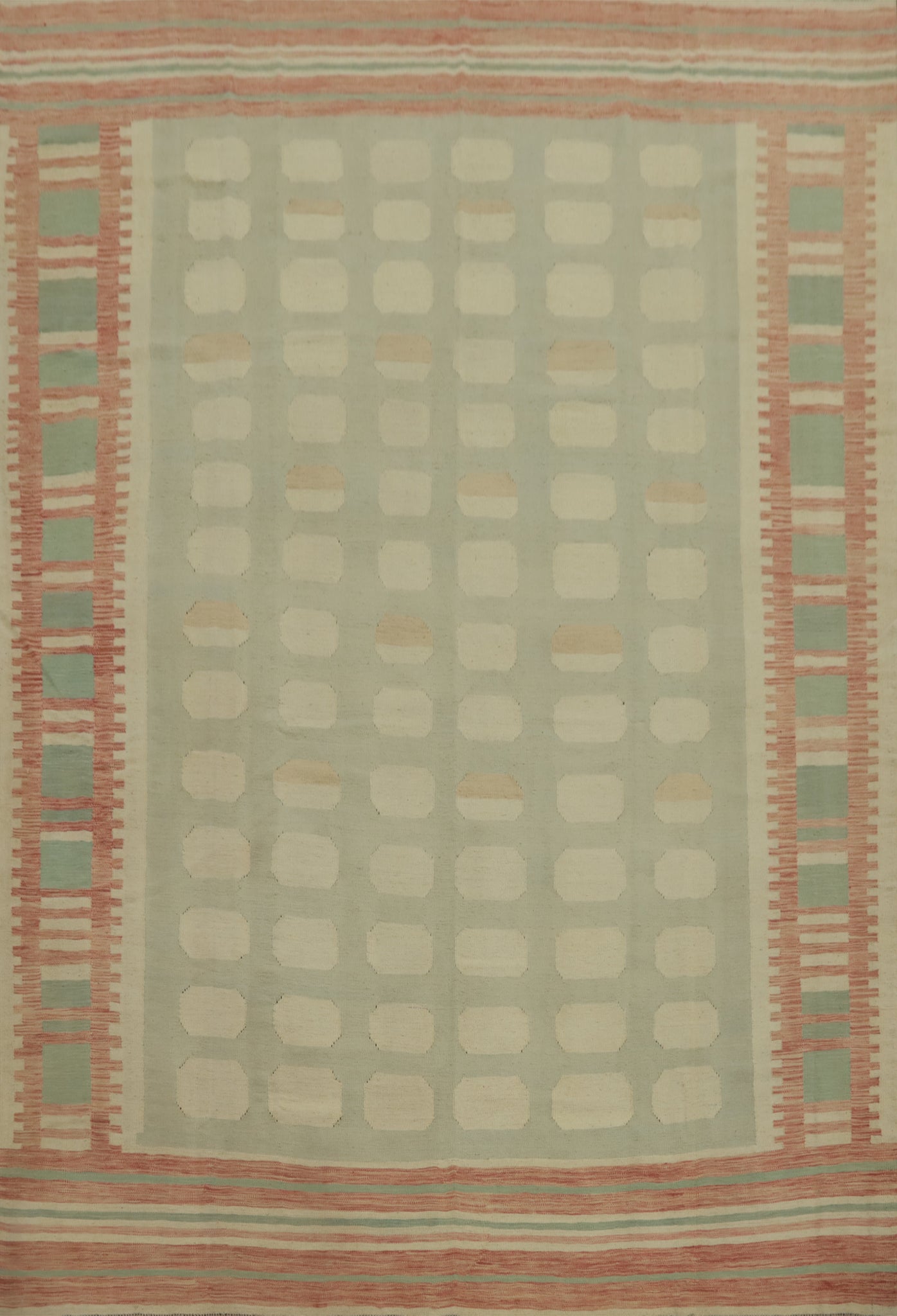 Tribal Wool Kilim Flat Weave Area Rug 10x13