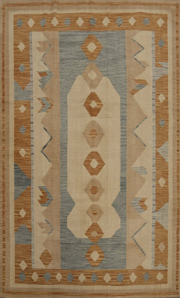 Geometric Kilim Living Room Area Rug 7x10