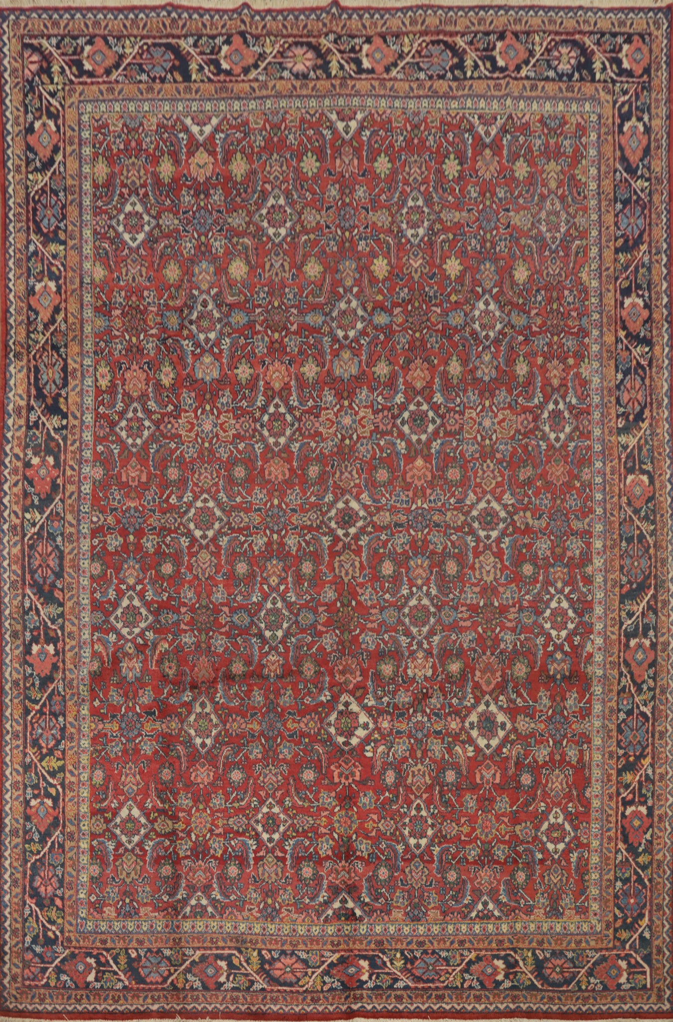 Handmade Wool Mahal Persian Area Rug 9x12