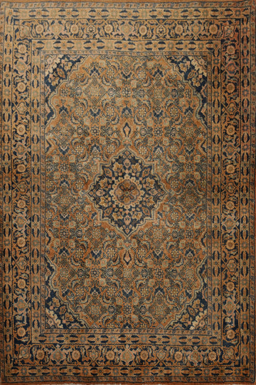 Vegetable Dye Sarouk Persian Rug 3x5