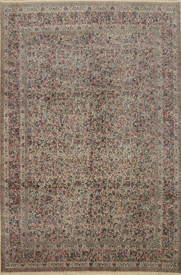 Vegetable Dye Kerman Chinese Large Rug 10x14