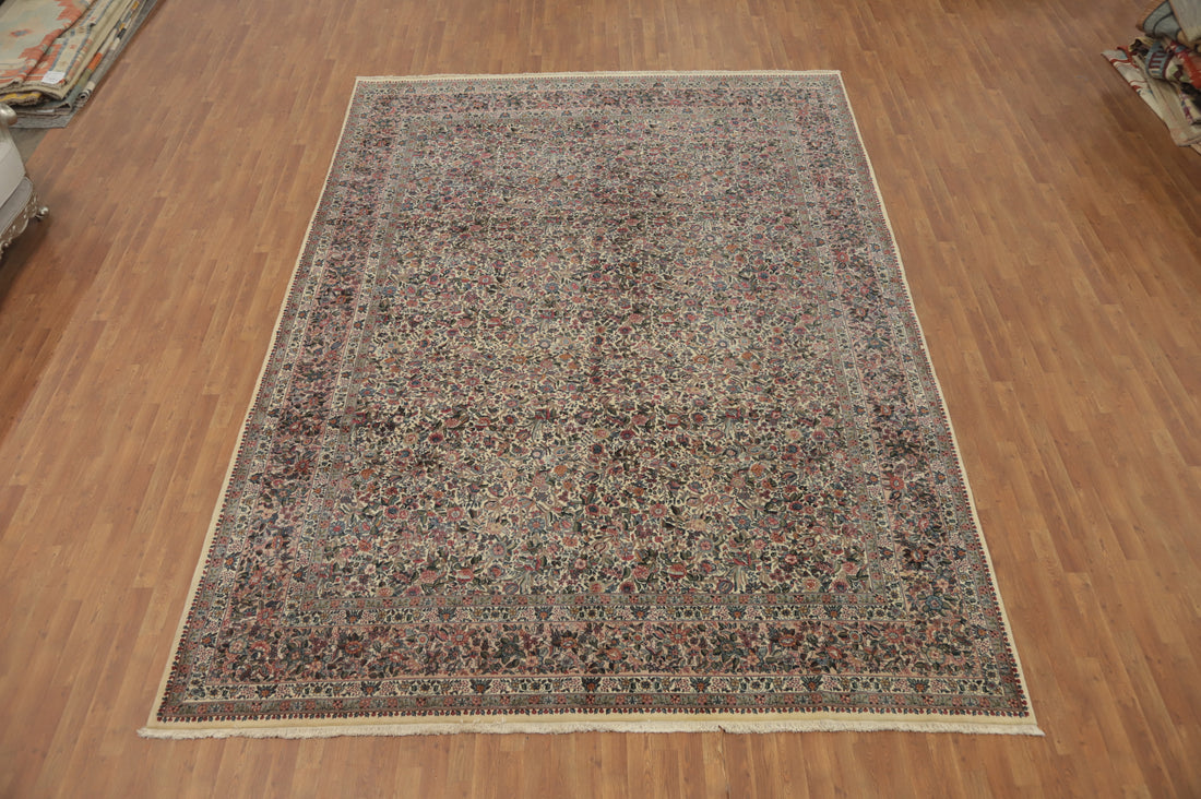 Vegetable Dye Kerman Chinese Large Rug 10x14