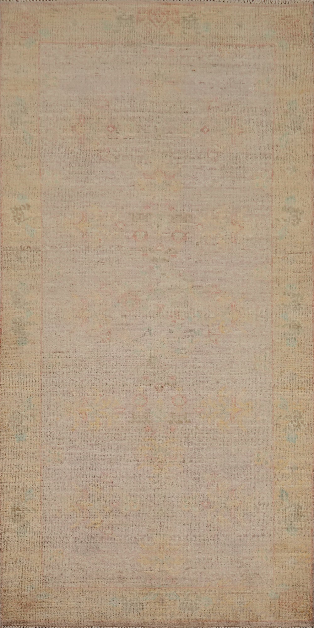 Muted Tones Floral Elegance Authentic Oriental Rug 3x6