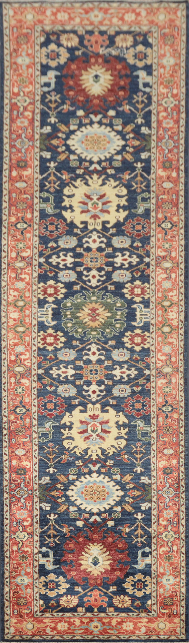 Timeless Elegance Ziegler Vegetable Dye Runner Rug 3x12