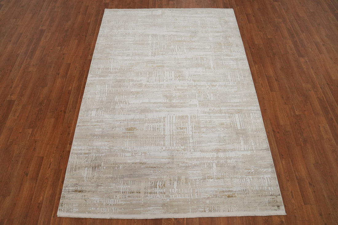 Chic Neutral Textured Rug 5x7 Perfect for Contemporary Interiors