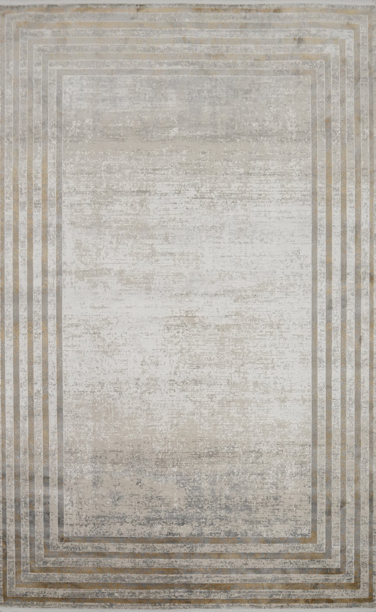 Elegantly Framed Soft Colors Area Rug 5x7 for Modern Living Spaces