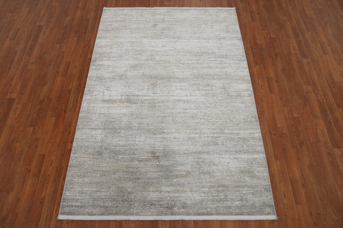 Elegant Home Interiors Modern Minimalist Grey Rug 5x7