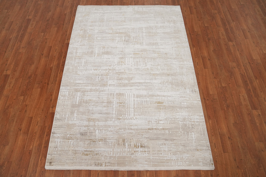 Soft Tones for Living Room Sophisticated Textured Rug 5x7