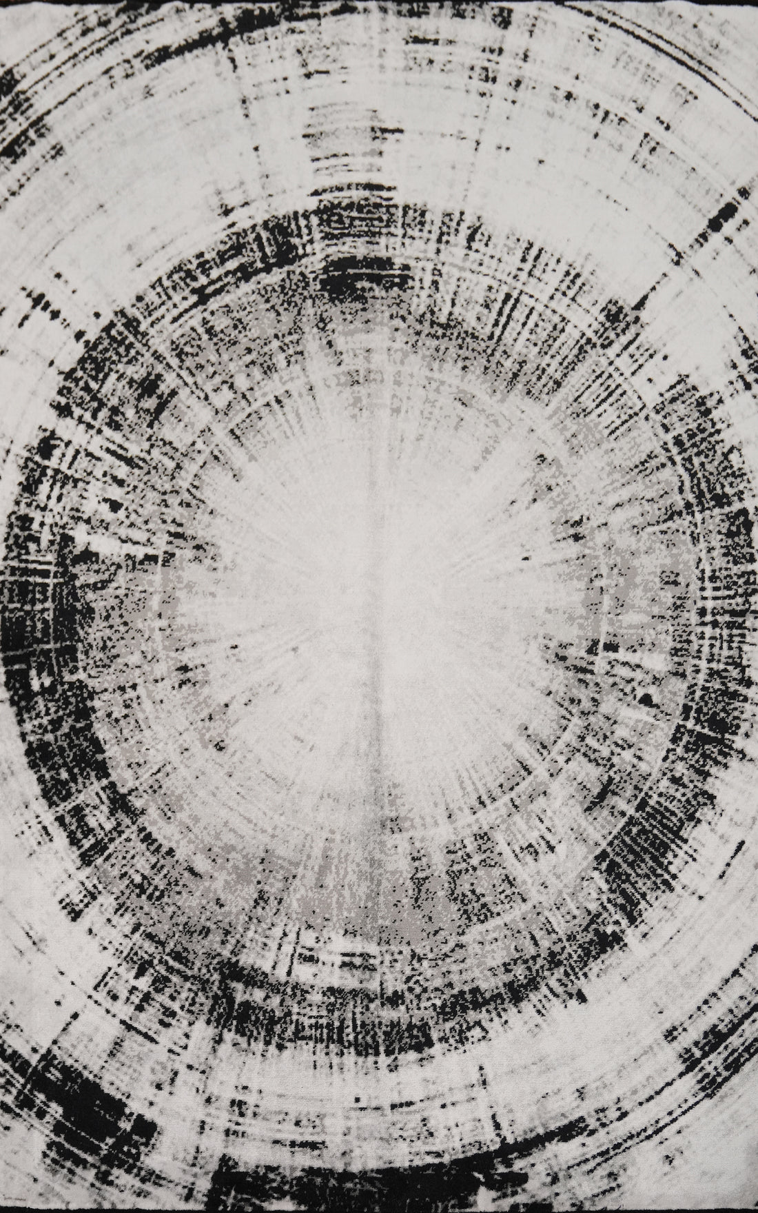 Contemporary Artistic Rugs with Striking Circular Design