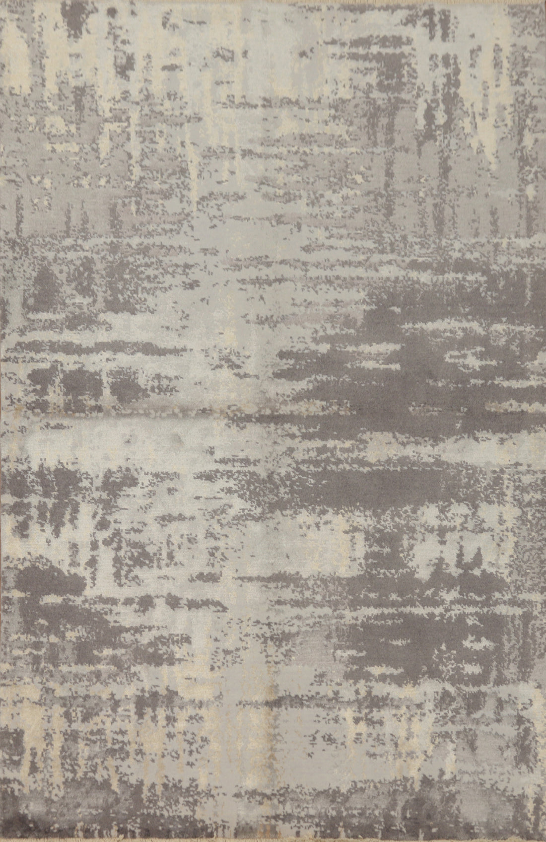 Luxury Gray Textured Rugs for Contemporary Home Decor