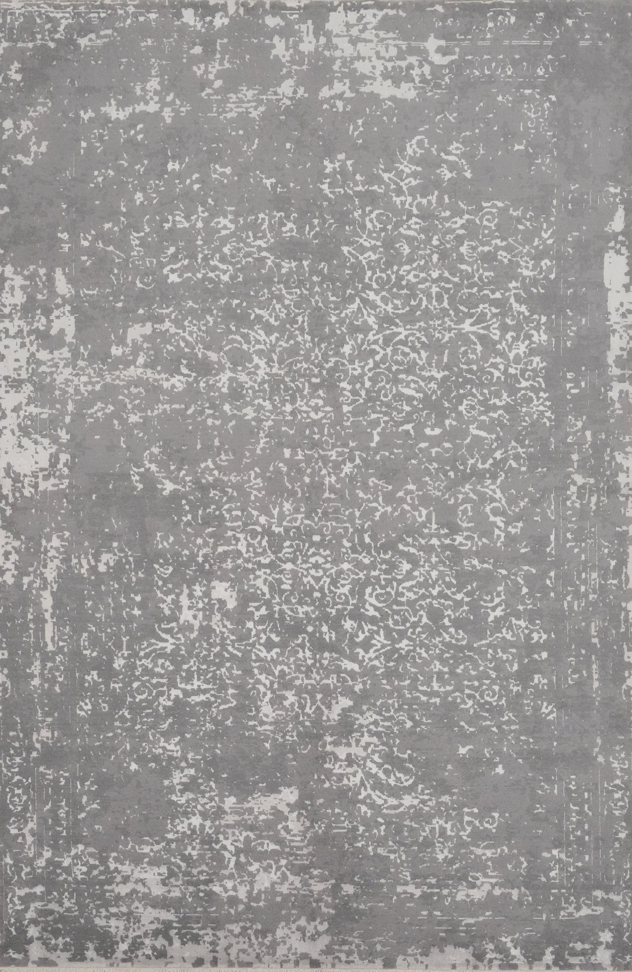 Modern Gray and White Abstract Rugs for Elegant Interiors