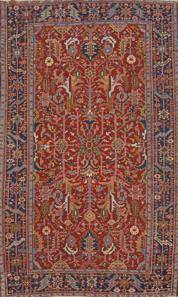 Vegetable Dye Heriz Serapi Persian Area Rug 7x10