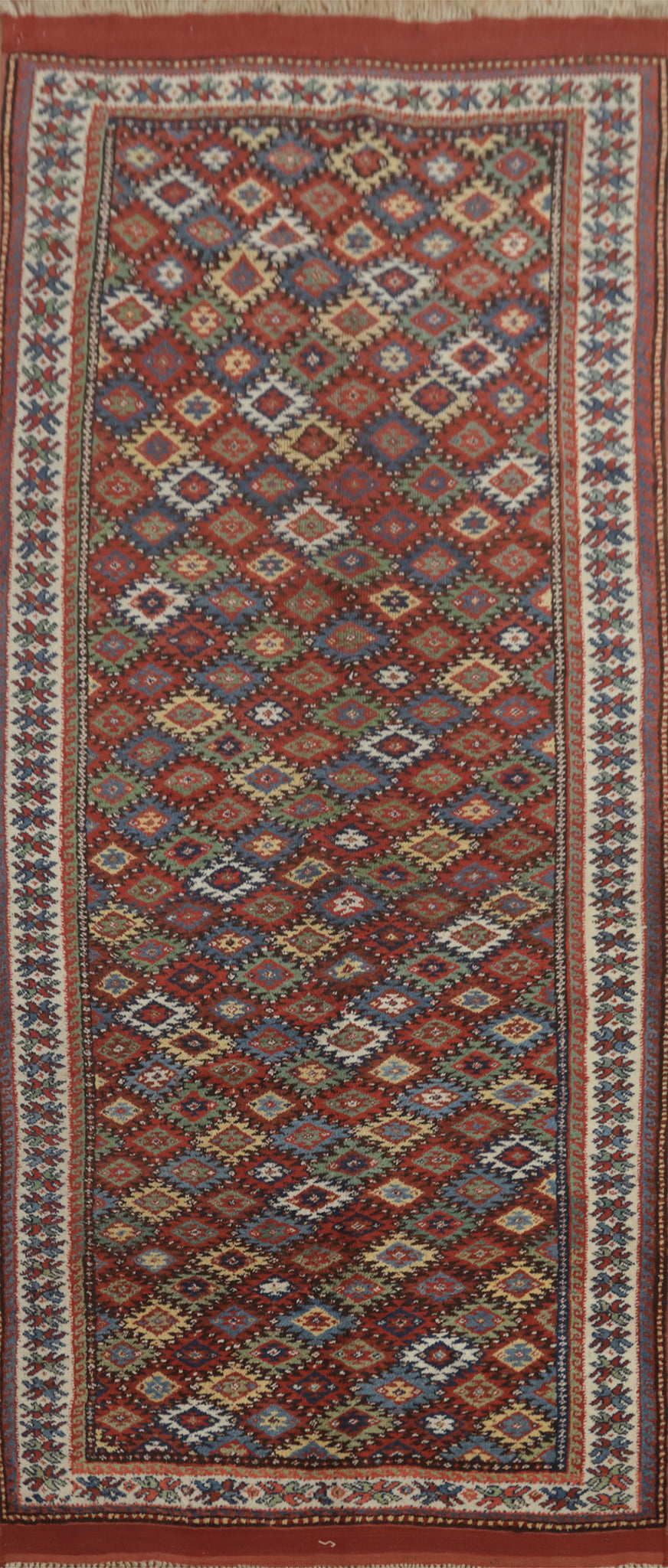 Vegetable Dye Anatolian Turkish Area Rug 5x11