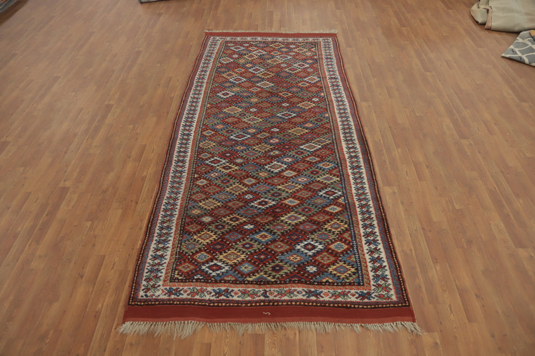 Vegetable Dye Anatolian Turkish Area Rug 5x11