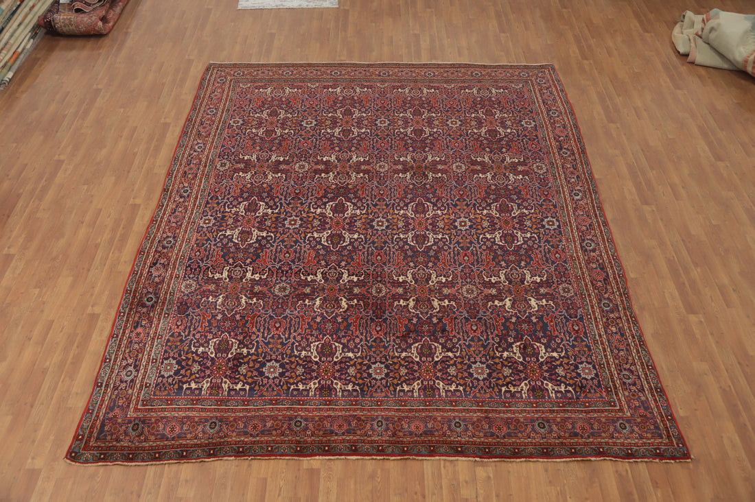 Vegetable Dye Bidjar Persian Area Rug 10x13