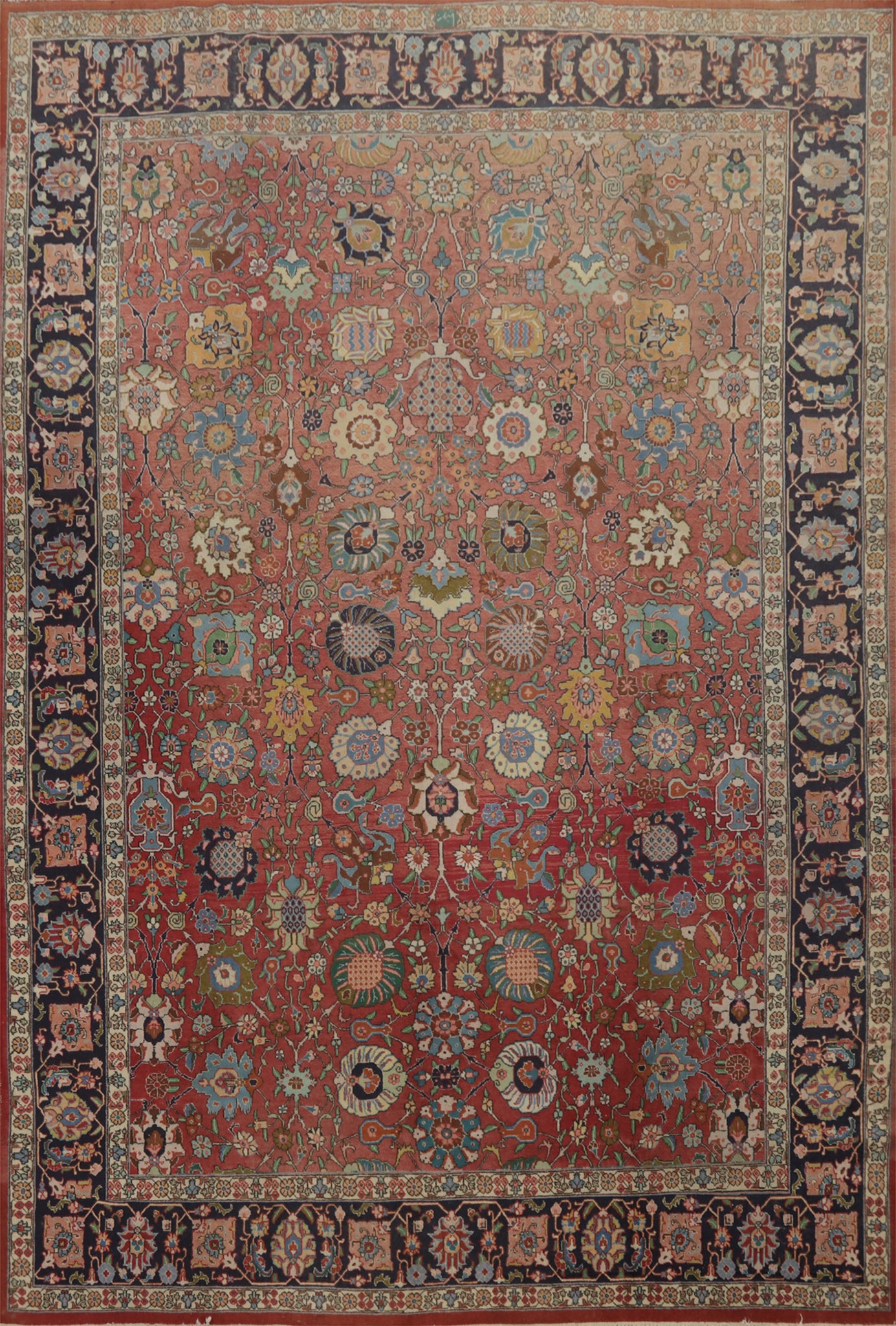 Handmade Wool Tabriz Persian Area Rug 10x13