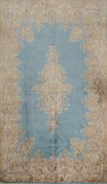 Vegetable Dye Kerman Persian Large Rug 10x16