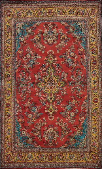 Traditional Hamedan Persian Rug 5x7