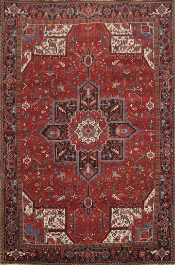 Vegetable Dye Heriz Persian Area Rug 8x11