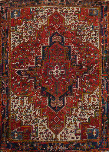 Vegetable Dye Heriz Persian Area Rug 8x10