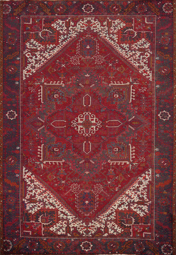 Vegetable Dye Heriz Persian Area Rug 10x13