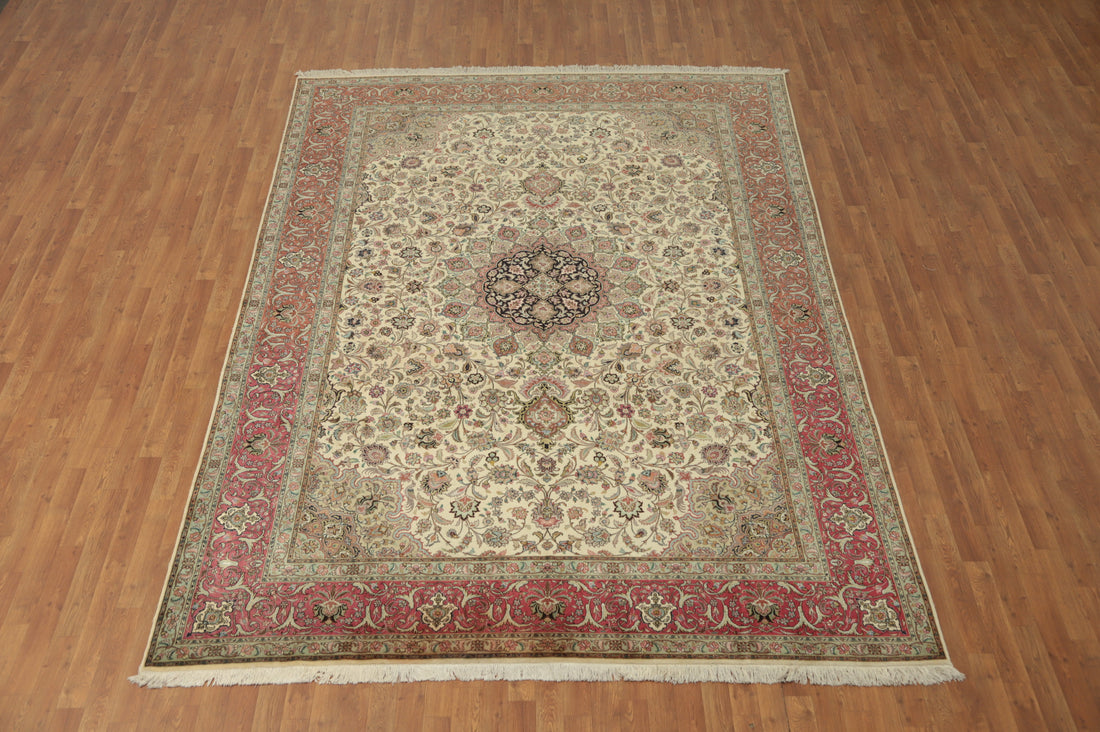 Vegetable Dye Tabriz Persian Area Rug 8x12