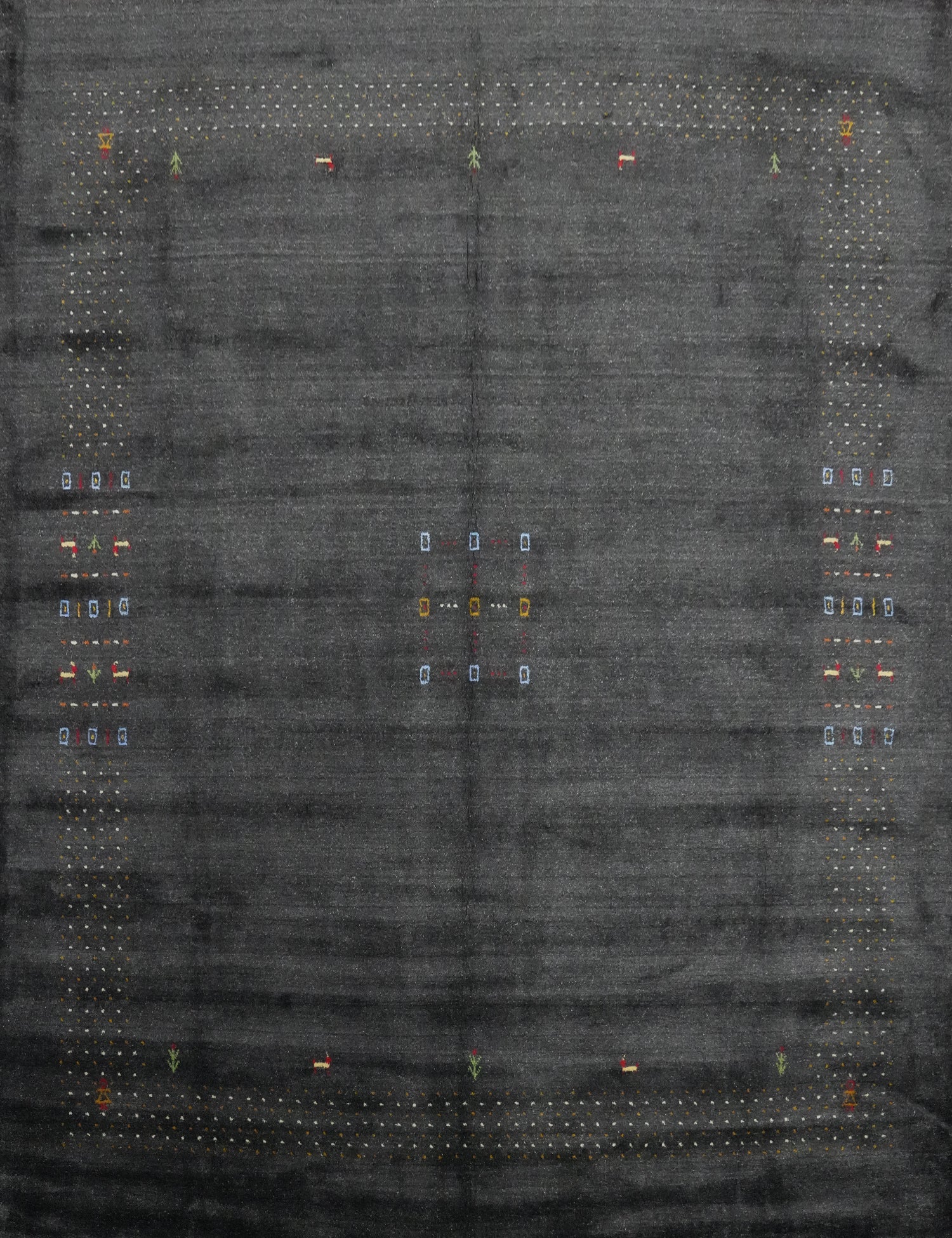 Tribal Gabbeh Handmade Area Rug 10x10