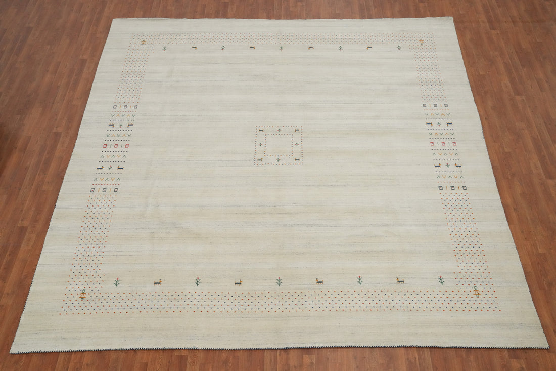 Tribal Gabbeh Square Large Rug 12x12