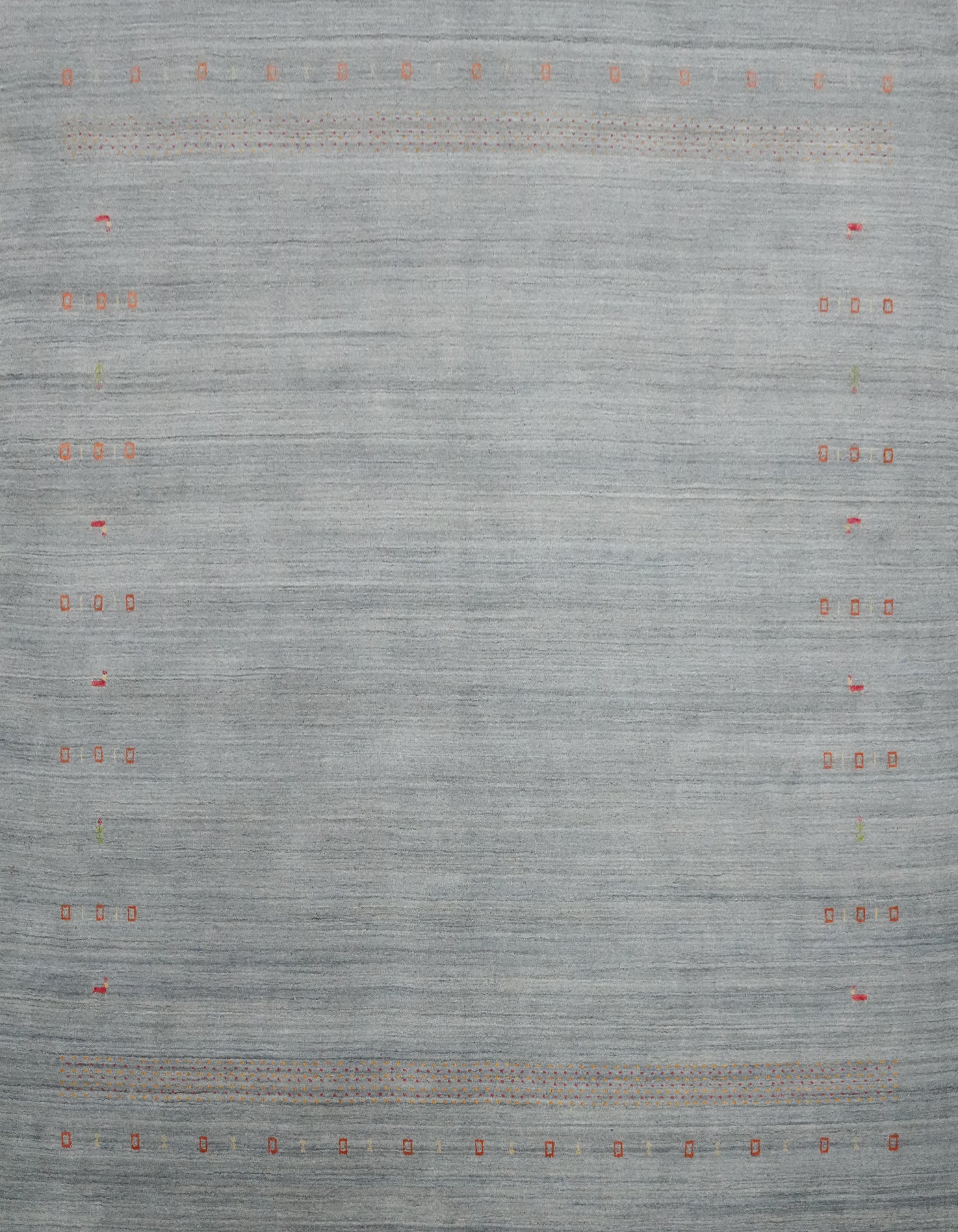 Stylish Chic Gabbeh Square Wool Area Rug 9x9