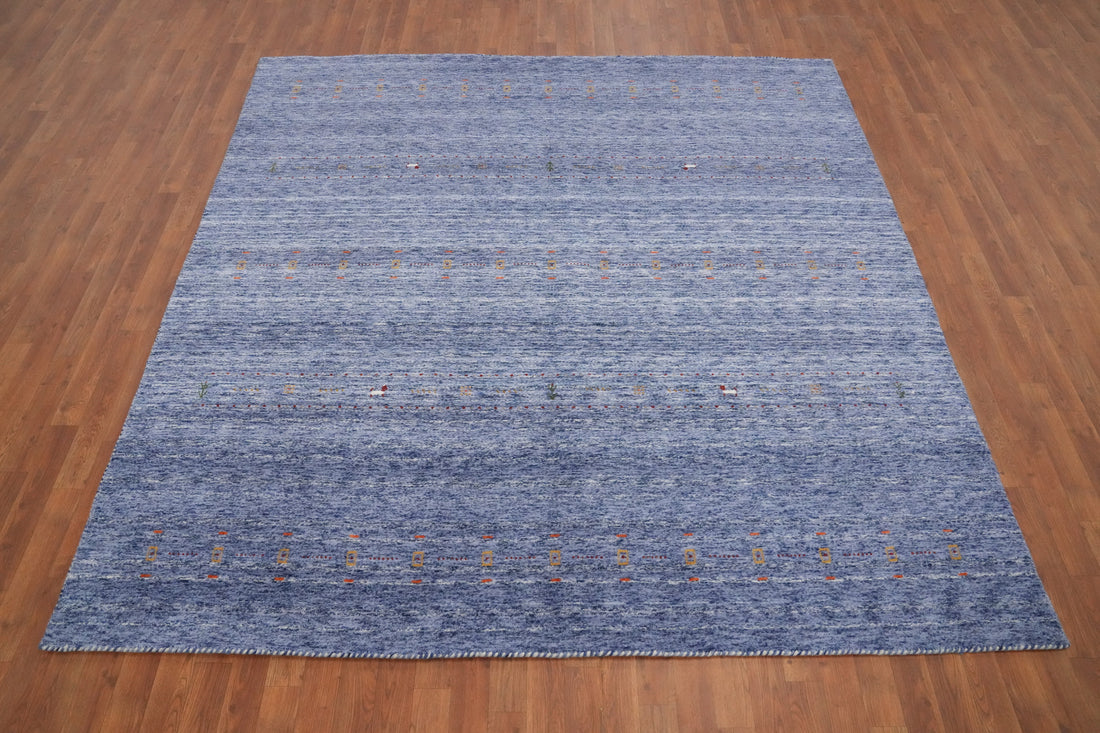Handmade Wool Gabbeh Square Area Rug 8x8