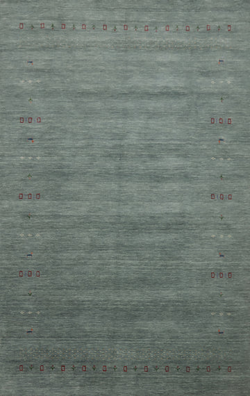 Tribal Gabbeh Handmade Area Rug 6x9