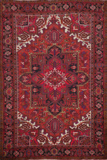 Vegetable Dye Heriz Persian Area Rug 7x10