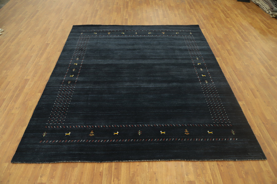 Tribal Gabbeh Living Room Area Rug 8x10