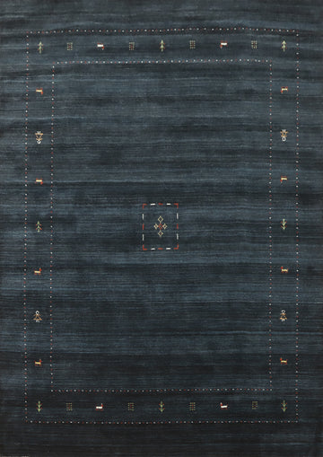 Tribal Wool Gabbeh Handmade Area Rug 8x10