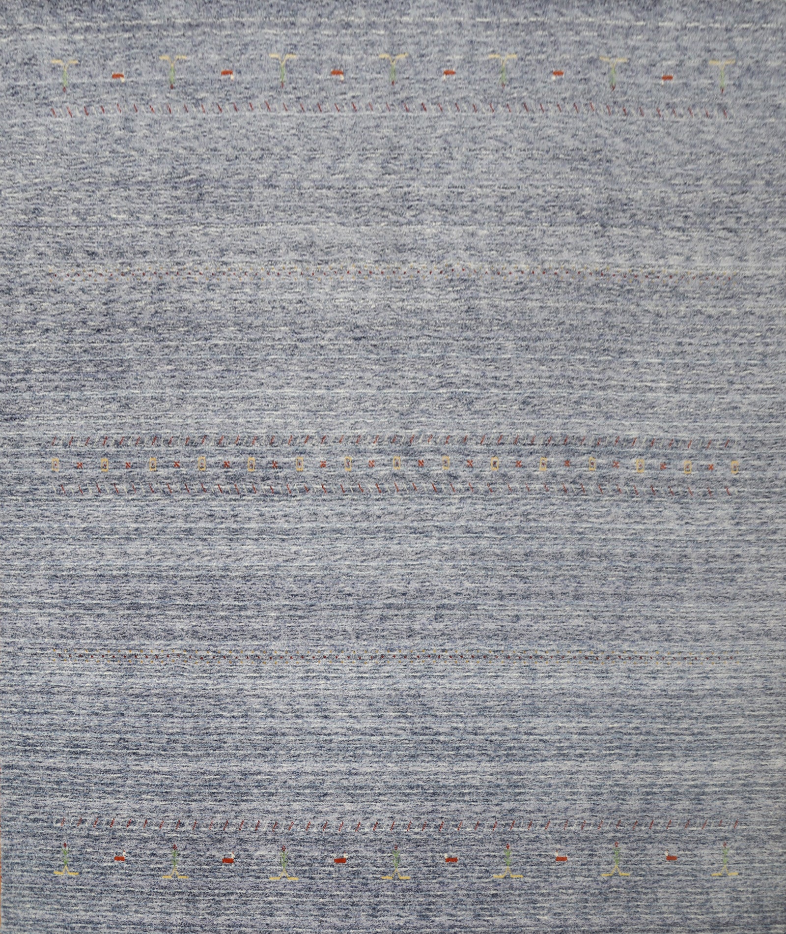 Handmade Gabbeh Square Wool Area Rug 10x10