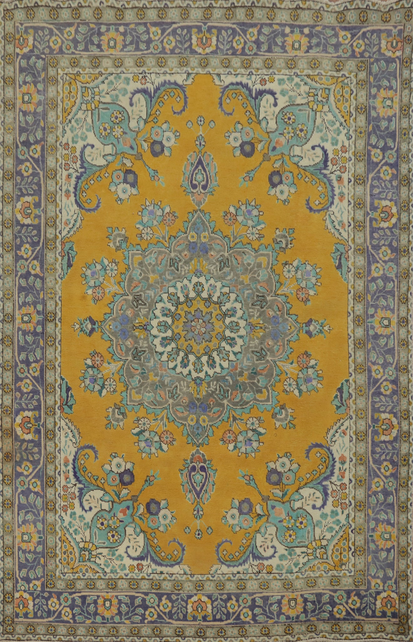Traditional Beauty Tabriz Persian Area Rug 6x10