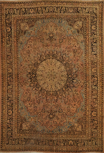 Timeless Beauty Vintage Tabriz Persian Area Rug 10x13