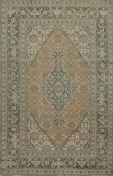 Vegetable Dye Tabriz Persian Area Rug 7x10