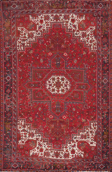 Vegetable Dye Heriz Persian Area Rug 10x13