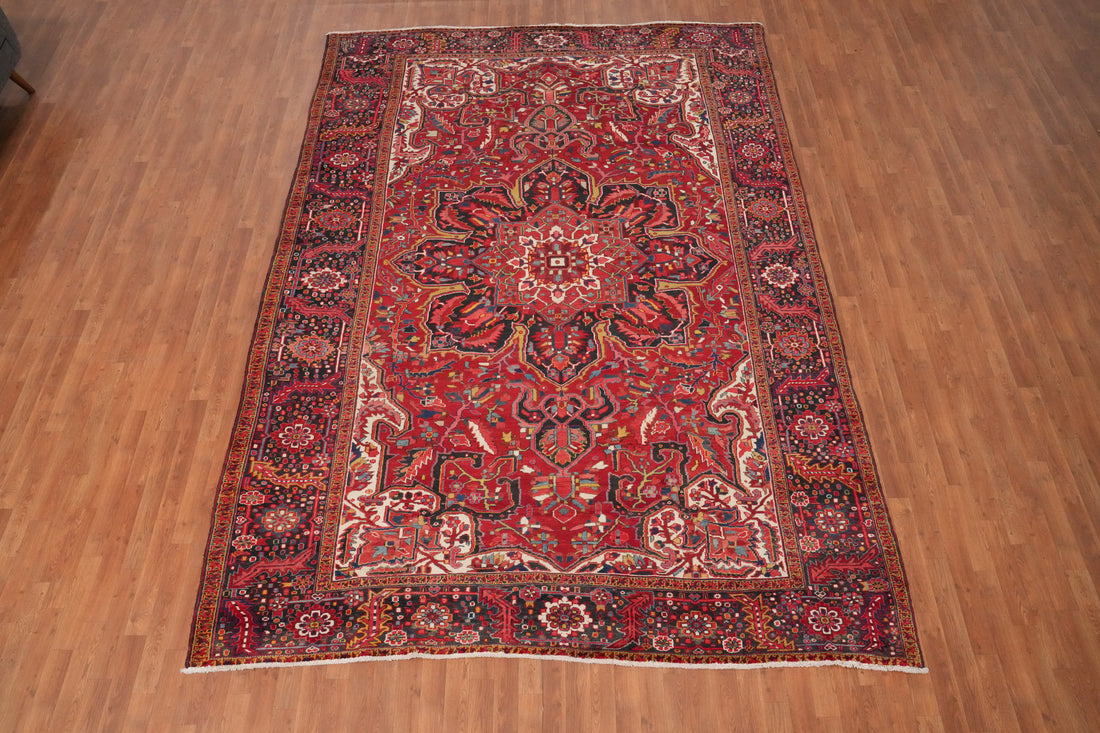 Vegetable Dye Heriz Persian Area Rug 9x12