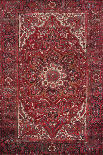 Vegetable Dye Heriz Persian Area Rug 9x12