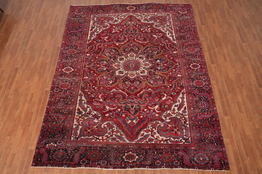 Vegetable Dye Heriz Persian Area Rug 9x12